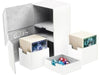 Supplies Ultimate Guard - Twin Flip N Tray Xenoskin - White - 160 - Cardboard Memories Inc.