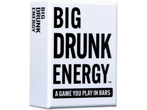 Card Games Big Drunk Energy - White Deck - Cardboard Memories Inc.