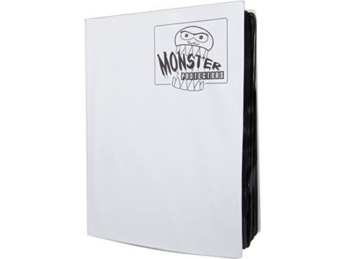 Supplies BCW - Monster - 18 Pocket Mega Monster Hard Cover Binder - White - Cardboard Memories Inc.