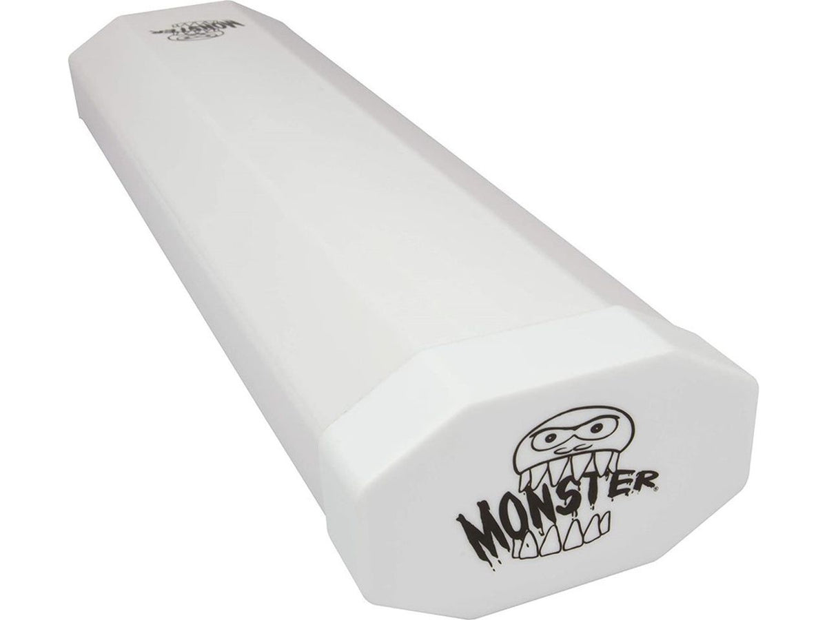 Monster Protectors Prism Playmat Tube, Opaque White/White Cap