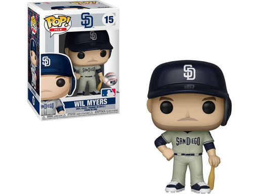 Action Figures and Toys POP! - Sports - MLB - San Diego Padres - Wil Myers - Cardboard Memories Inc.