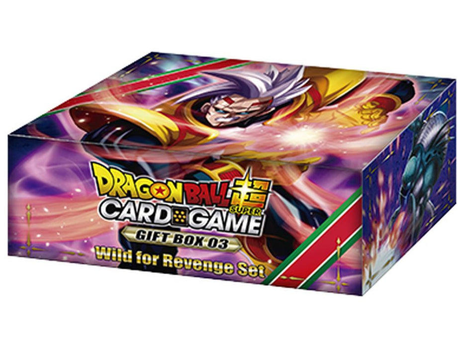 Trading Card Games Bandai - Dragon Ball Super - Series 8 - Gift Box 3 - Wild For Revenge Set - Cardboard Memories Inc.