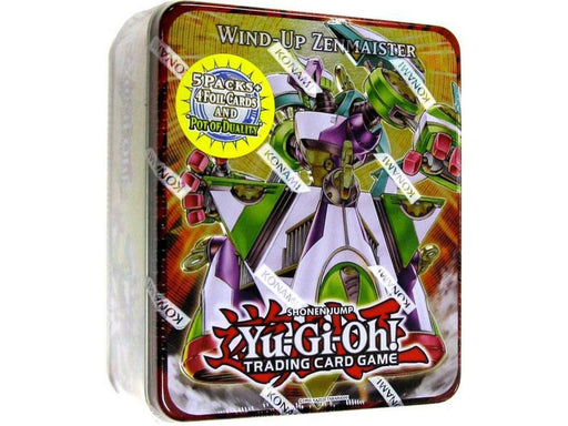 Trading Card Games Konami - Yu-Gi-Oh! - Zexal 2011 Wind-Up Zenmaister - Collectible Tin - Cardboard Memories Inc.