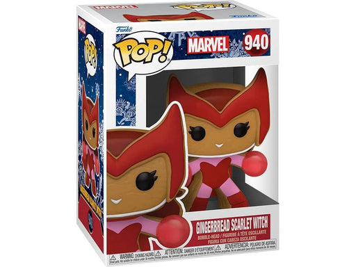 Action Figures and Toys POP! - Marvel - Gingerbread Scarlet Witch - Cardboard Memories Inc.
