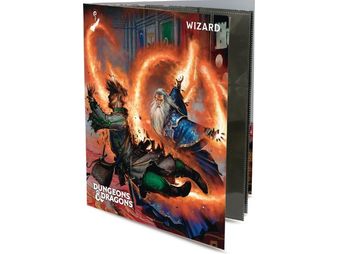 Supplies Ultra Pro - Dungeons and Dragon - Classic Character Folio - Wizard - Cardboard Memories Inc.