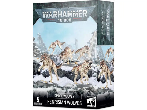 Collectible Miniature Games Games Workshop - Warhammer 40K - Space Wolves - Fenrisian Wolf Pack - 53-10 - Cardboard Memories Inc.