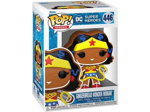 Action Figures and Toys POP! - Heroes - DC - Gingerbread Wonder Woman - Cardboard Memories Inc.