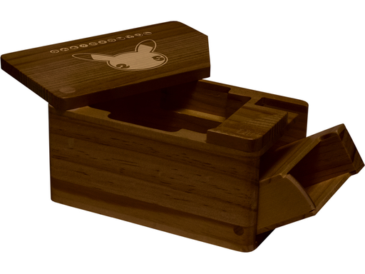Trading Card Games Ultra Pro - Pokemon -  Wooden Deck Box - Celebrations - Cardboard Memories Inc.