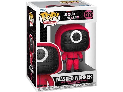 Action Figures and Toys POP! - Television - Squid Game - Masked Worker - Cardboard Memories Inc.