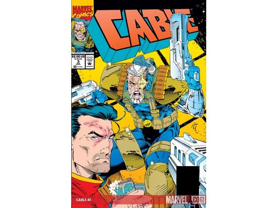 Comic Books Marvel Comics - Cable (1993 1st Series) 003 (Cond. VG+) - 12994 - Cardboard Memories Inc.