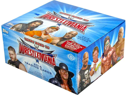 Sports Cards Topps 2016 - WWE Wrestling - Road to Wrestlemania - Hobby Box - Cardboard Memories Inc.