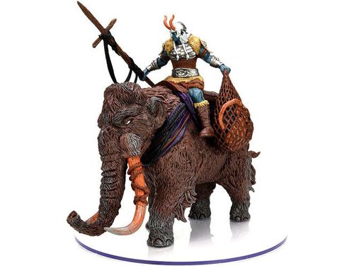 Role Playing Games Wizards of the Coast - Dungeons and Dragons - Icons of the Realms - Snowbound - Frost Giant on Mammoth Set - Cardboard Memories Inc.