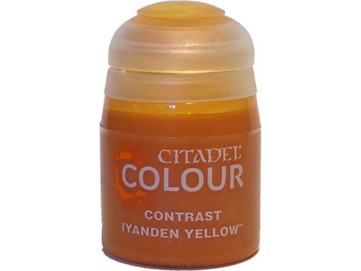 Paints and Paint Accessories Citadel Contrast Paint - Iyanden Yellow - 29-10 - Cardboard Memories Inc.