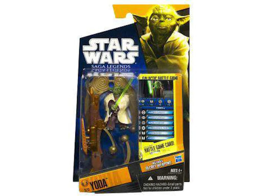 Action Figures and Toys Hasbro - Star Wars - Saga Legends - Yoda - Action Figure - Cardboard Memories Inc.