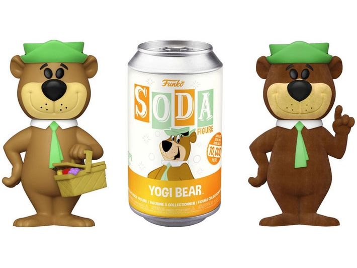 Action Figures and Toys POP! - Soda - Hanna Barbera - Yogi Bear - Cardboard Memories Inc.