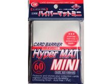 Supplies KMC Card Barrier - Small Size - Hyper Mat Mini - Clear - Cardboard Memories Inc.