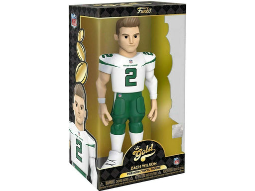 Action Figures and Toys Funko - Gold - Sports - NFL - New York Jets - Zach Wilson - 12" Premium Figure - Cardboard Memories Inc.