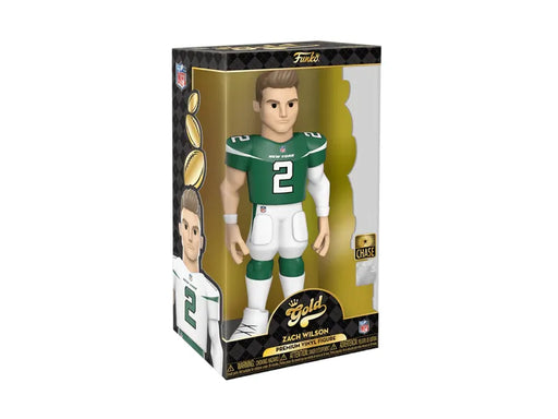 Action Figures and Toys Funko - Gold - Sports - NFL - New York Jets - Zach Wilson - 12" Premium Figure - Chase - Cardboard Memories Inc.